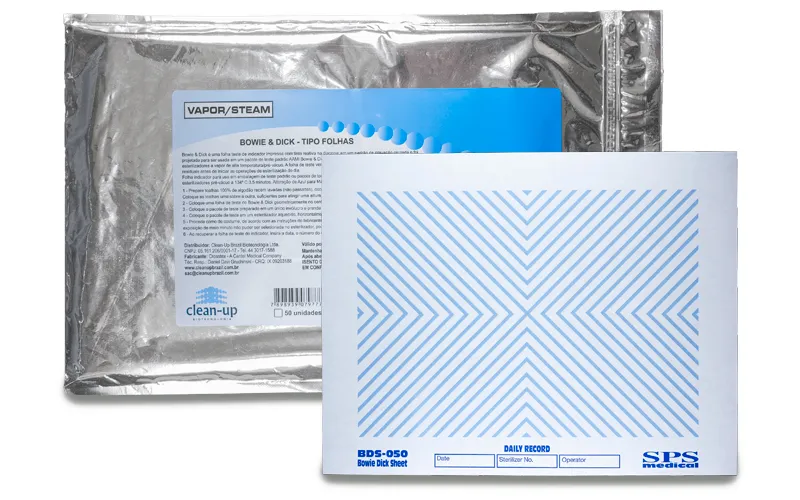 Bowie & Dick Tipo Folhas