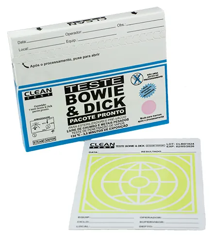 Bowie & Dick Pacote Pronto